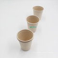 Tasses jetables de tasse de voyage de café de bagasse de canne à sucre biodégradable en gros d&#39;usine de la Chine avec le couvercle